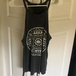 Gray Billabong graphic tank